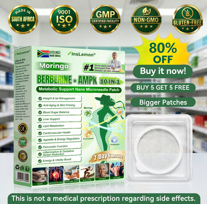 ⭐💎💎💎𝐈𝐧𝐬𝐋𝐞𝐦𝐨𝐧® 𝗠𝗼𝗿𝗶𝗻𝗴𝗮 × 𝗕𝗲𝗿𝗯𝗲𝗿𝗶𝗻𝗲 × 𝗔𝗠𝗣𝗞 𝟭𝟬-𝗶𝗻-𝟭 𝗠𝗲𝘁𝗮𝗯𝗼𝗹𝗶𝗰 𝗦𝘂𝗽𝗽𝗼𝗿𝘁 𝗡𝗮𝗻𝗼 𝗠𝗶𝗰𝗿𝗼𝗻𝗲𝗲𝗱𝗹𝗲 𝗣𝗮𝘁𝗰𝗵(𝐉𝐮𝐬𝐭 𝐨𝐧𝐜𝐞 𝐚 𝐝𝐚𝐲, 𝐯𝐢𝐬𝐢𝐛𝐥𝐞 𝐜𝐡𝐚𝐧𝐠𝐞𝐬 𝐢𝐧 𝟕 𝐝𝐚𝐲𝐬） ✅ 𝐅𝐨𝐫 𝐨𝐛𝐞𝐬𝐢𝐭𝐲, 🅛🅞🅞🅢🅔 🅢🅚🅘🅝,𝐝𝐢𝐚𝐛𝐞𝐭𝐞𝐬, 𝐬𝐥𝐞𝐞𝐩 𝐚𝐩𝐧𝐞𝐚, 𝐣𝐨𝐢𝐧𝐭 𝐢𝐬𝐬𝐮𝐞𝐬, 𝐚𝐧𝐝 𝐦𝐨𝐫𝐞