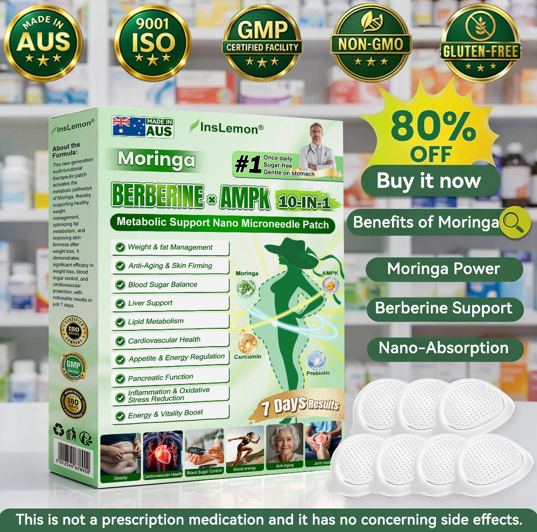 🌸🌸𝐈𝐧𝐬𝐋𝐞𝐦𝐨𝐧® 𝗠𝗼𝗿𝗶𝗻𝗴𝗮 × 𝗕𝗲𝗿𝗯𝗲𝗿𝗶𝗻𝗲 × 𝗔𝗠𝗣𝗞 𝟭𝟬-𝗶𝗻-𝟭 𝗠𝗲𝘁𝗮𝗯𝗼𝗹𝗶𝗰 𝗦𝘂𝗽𝗽𝗼𝗿𝘁 𝗡𝗮𝗻𝗼 𝗠𝗶𝗰𝗿𝗼𝗻𝗲𝗲𝗱𝗹𝗲 𝗣𝗮𝘁𝗰𝗵 (𝐉𝐮𝐬𝐭 𝐨𝐧𝐜𝐞 𝐚 𝐝𝐚𝐲, 𝐯𝐢𝐬𝐢𝐛𝐥𝐞 𝐜𝐡𝐚𝐧𝐠𝐞𝐬 𝐢𝐧 𝟕 𝐝𝐚𝐲𝐬） ✅ 𝐅𝐨𝐫 𝐨𝐛𝐞𝐬𝐢𝐭𝐲, 🅛🅞🅞🅢🅔 🅢🅚🅘🅝,𝐝𝐢𝐚𝐛𝐞𝐭𝐞𝐬, 𝐬𝐥𝐞𝐞𝐩 𝐚𝐩𝐧𝐞𝐚, 𝐣𝐨𝐢𝐧𝐭 𝐢𝐬𝐬𝐮𝐞𝐬, 𝐚𝐧𝐝 𝐦𝐨𝐫𝐞🌟🌟